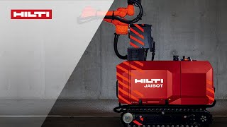 INTRODUCING Hiltis First Construction Jobsite Robot  Jaibot [upl. by Ayahsal]