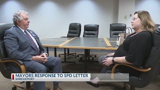 Shreveport Mayor Tom Arceneaux responds to letter from SPD [upl. by Kavita]