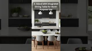 5 Ideas for Perfect Kitchen Islands WithSeatingDesigns homedecor kitchen interiordesign interior [upl. by Kelby856]