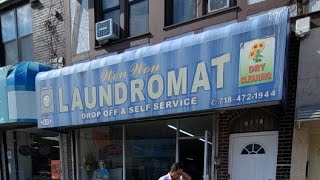 NYC Ubran Community Tours  Doing Laundry in Astoria 36th Ave Queens  July 27th 2024 [upl. by Sivolc208]