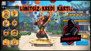 YSG LİMİTSİZ KREDİ KARTI  Rise of Kingdoms [upl. by Analim]