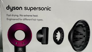 dyson supersonic unboxing [upl. by O'Connor]