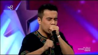 Yetenek Sizsiniz Türkiye Diliyaer Abuduainiden Beatbox Gösterisi [upl. by Yesdnik]