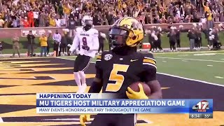 MU football game will honor military members traffic impacts expected [upl. by Martineau7]