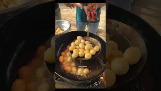 ⚡ Egg bajji making ⚡shorts telugufoodie esangathulu streetfood foodie omelette [upl. by Blim]