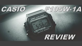 Casio F105W1A Watch Review [upl. by Elfrida]