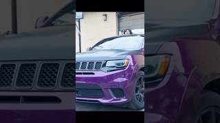 SRT Len’s Trackhawk wrap reveal youtube shorts trackhawk [upl. by Pollerd129]