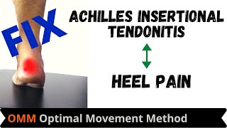 Heel Pain treatment  Achilles Insertional Tendinopathy Exercises [upl. by Htezil]