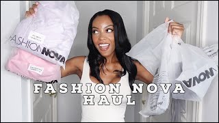 FASHION NOVA HAUL [upl. by Lladnik742]