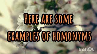 📖Homonyms amp Paronyms [upl. by Miculek]