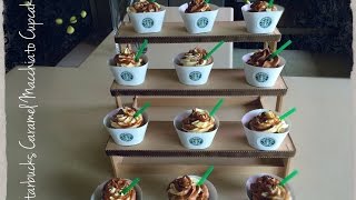 Caramel Macchiato Cupcakes Inspirados en Starbucks [upl. by Liahcim]