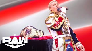 Cody Rhodes is Ready for the Tournament  WWE Raw Highlights 5823  WWE on USA [upl. by Ettelocin]