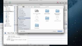 How to save screenshots to any folder on Mac OS X [upl. by Ahsatal]