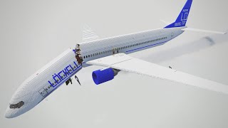 Cut Boeing 737 Plane  Teardown [upl. by Ylnevaeh]