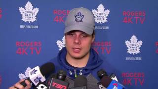 2016 SportChek Training Camp Auston Matthews  September 28 2016 [upl. by Nylleoj785]