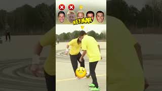 Football Players Against Freestylers 2🫡🤣 neymar ronaldinho debruyne ronaldo salah shorts [upl. by Naneik]