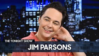 Jim Parsons on Rihanna Marriage Rumors Young Sheldon and Playing a 14YearOld on Broadway [upl. by Aniryt]