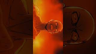 Saitama First Ever Punch Story  shorts anime opm onepunchman saitama garou saitamavsgarou [upl. by Eirhtug307]