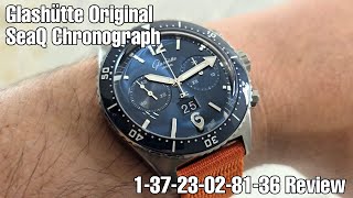 Glashütte Original SeaQ Chronograph 13723028136 Review [upl. by Field]