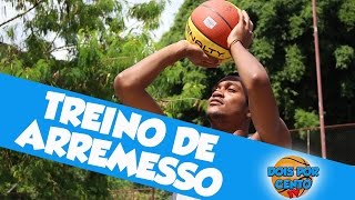 TREINO PARA MELHORAR O ARREMESSO feat KAUÊ EUSTACHIO  TUTORIAIS BASQUETEBASQUETE DE RUA [upl. by Imojean202]