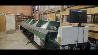 21 X 16 GAUGE HAYES FOLDING MACHINE FOLDER NEW 2003 STOCK 17443 [upl. by Osher931]