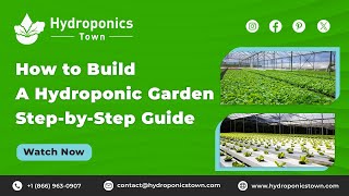 How to Build a Hydroponic Garden StepbyStep Guide  Hydroponics Town [upl. by Flavio]