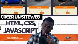 Créer Un Site Web Gratuit Cours html css javascript [upl. by Attenol]