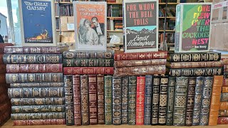 EXCLUSIVE Book Sale Signed Easton Press and Facsimile First Editions [upl. by Wehttam]