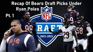 Chicago Bears Draft Picks Recap Pt 1 [upl. by Ahsienauq5]