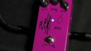 LovePedal Purple Plexi 800 Overdrive Pedal [upl. by Helaina]