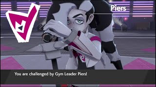 Pokémon SwordShield  Gym Leader 7 Piers [upl. by Nhepets531]