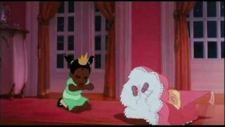 Scene uit Disneys De Prinses en de Kikker  Jonge Tiana en Charlotte [upl. by Ylrebme546]