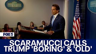 Scaramucci on Trump quotHes going to lose because hes getting boringquot [upl. by Elgna]