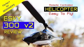 Perfect Helicopter for Beginners  ESKY 300V2  Review [upl. by Einrae]