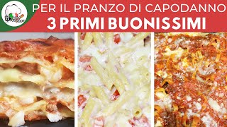 3 PRIMI PER CAPODANNO  FoodVlogger [upl. by Vladamar]