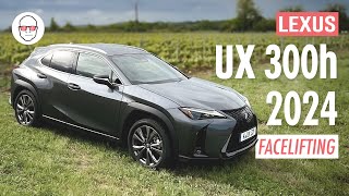 Lexus UX 2024 FL 300h FWD pierwsza jazda Bordeaux Francja test PL Pertyn Ględzi [upl. by Sukramaj]