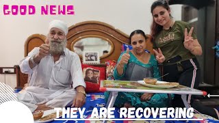 Making Cheese Lacha parathas for mom n dad With Subtitles [upl. by Htesil886]