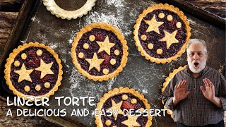 Linzer Torte  How to Make a Simple and Delicious Linzer Torte [upl. by Norra]