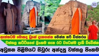 අවුකන පිළිමයට සිවුරු අන්දවා පූජා කළ වත්තල අය ගැන විවේචන  Idol of Aukana true story [upl. by Inaej]