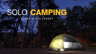 Solo Overnight Camping Henninger Flats Pasadena California [upl. by Resa]