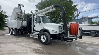 2009 Freightliner M2 Vacall VacuumJetter Combination Truck [upl. by Scharaga]