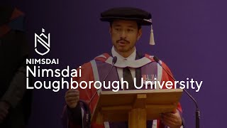 Dr Nirmal Purja MBE NIMSDAI ‘ Inspirational  Loughborough University UK [upl. by Htiffirg]