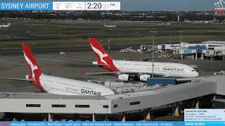 🔴 LIVE Sydney Airport Plane Spotting  ATC w Kurt 🔴 5822 SydSquad SYD Live Cam Webcam Australia [upl. by Sualohcin]