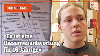 Probewahl in Potsdam Wenn Schülerinnen und Schüler wählen  DER SPIEGEL [upl. by Oiluarb24]