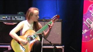 Alexandria Whittingham 1st prize in the Edinburgh Guitar amp Music Festival 2013 Comp 15  18yo [upl. by Aggappe]