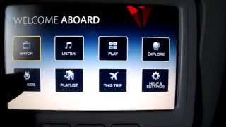 Delta Airlines InFlight Entertainment [upl. by Yci140]