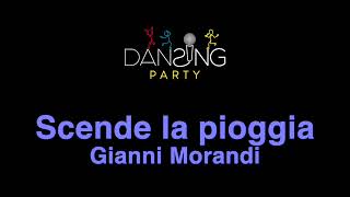 Gianni Morandi  Scende la pioggia TestoLyrics karaoke style [upl. by Rosemari]