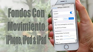 Fondos Animados En iPhone iPod amp iPad  Tweak [upl. by Flower30]