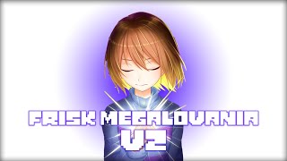 언더테일 AU  Frisk Megalovania V2 Strength of will [upl. by Dasi]