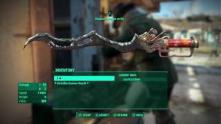 Fallout 4 Mixing The Harvester With Kremvhs Tooth [upl. by Irtimd505]